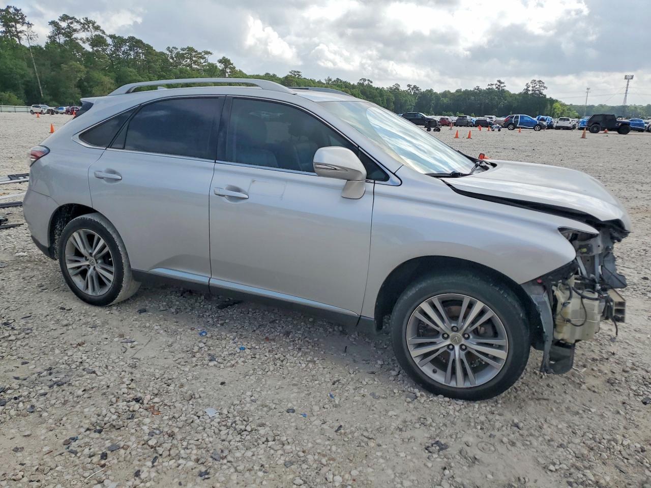 2015 Lexus Rx 350 Silver vin: 2T2ZK1BA2FC176376