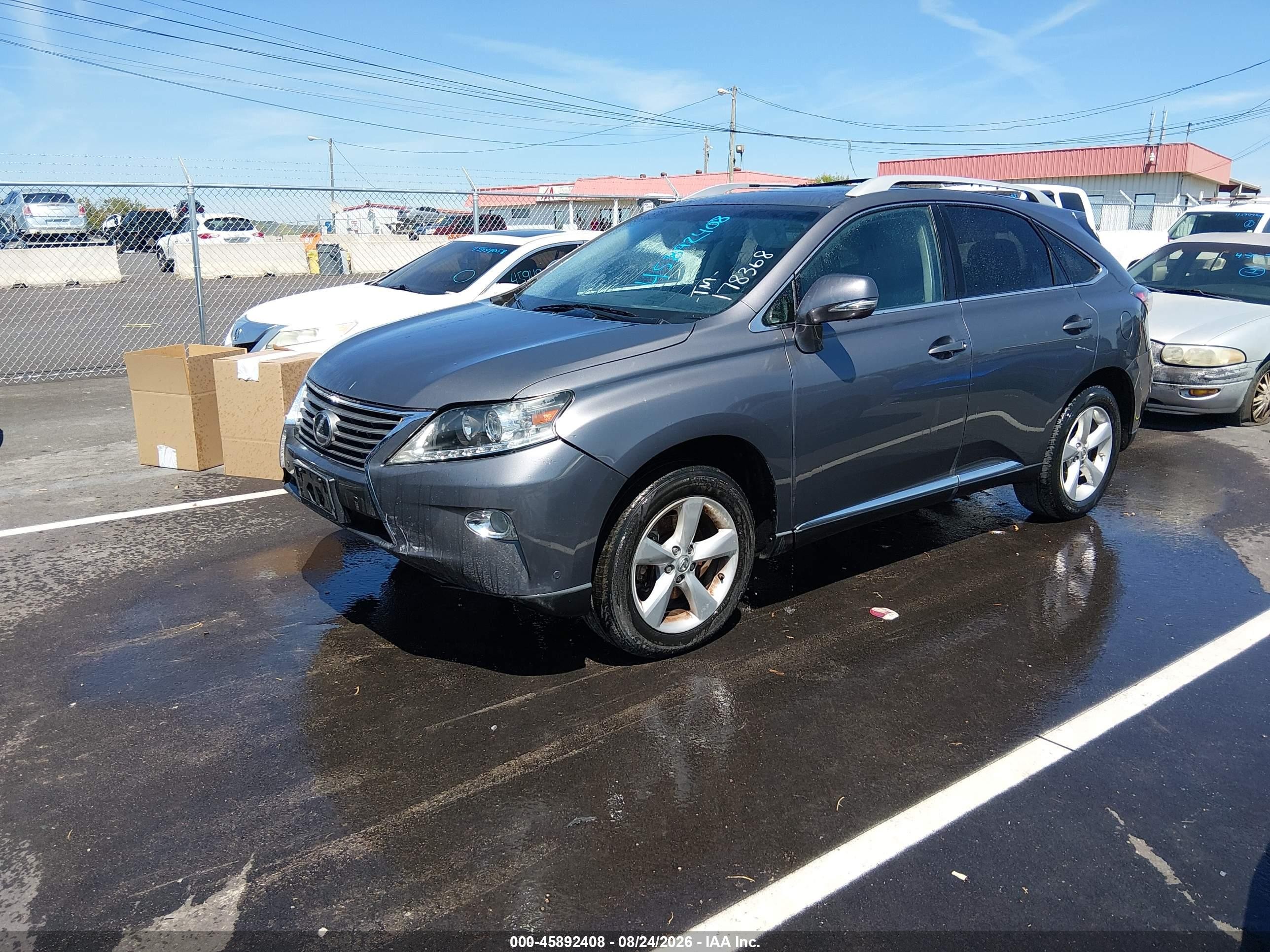 2015 Lexus Rx 350   Gray vin: 2T2ZK1BA2FC178368