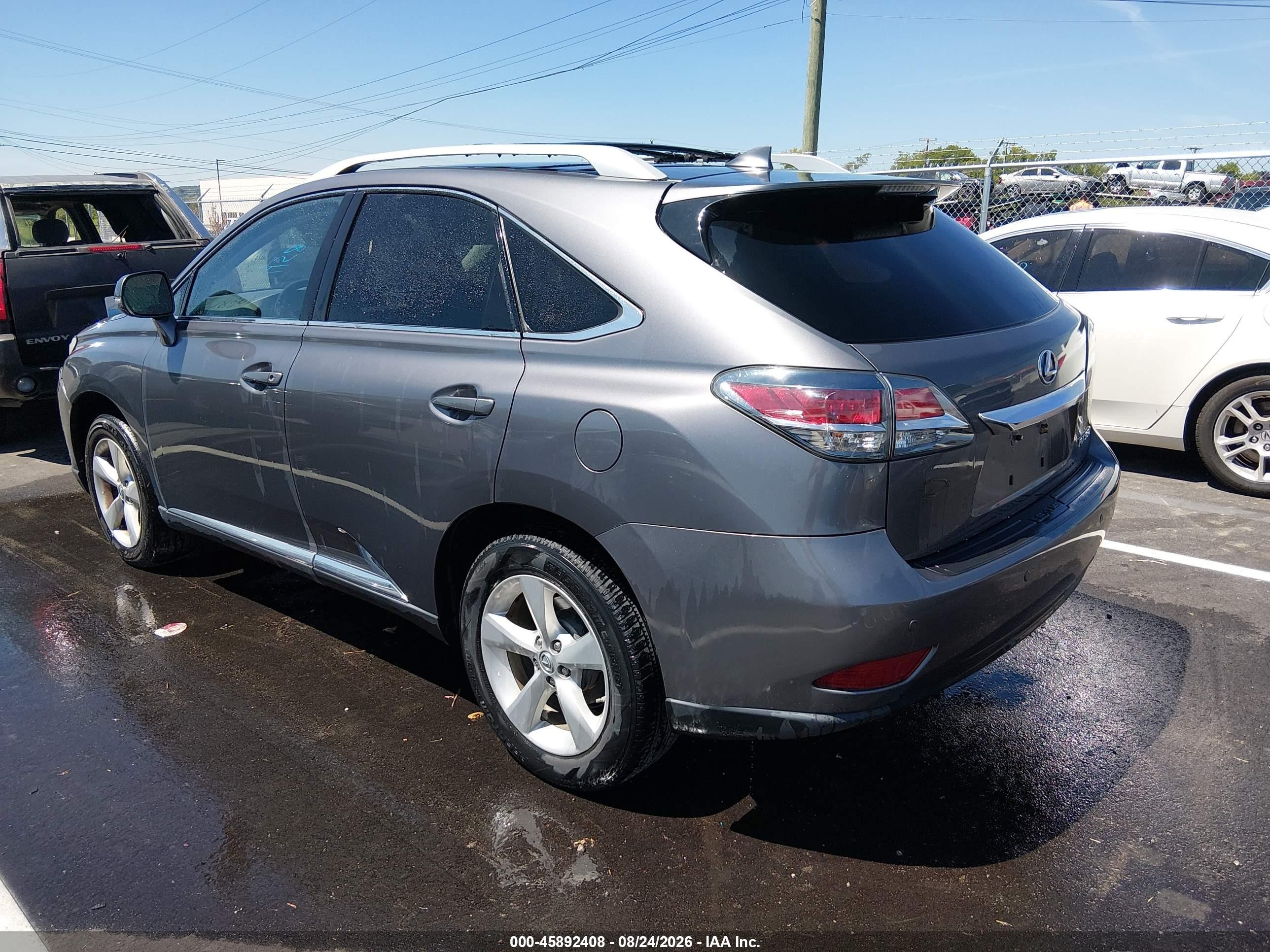2015 Lexus Rx 350   Gray vin: 2T2ZK1BA2FC178368