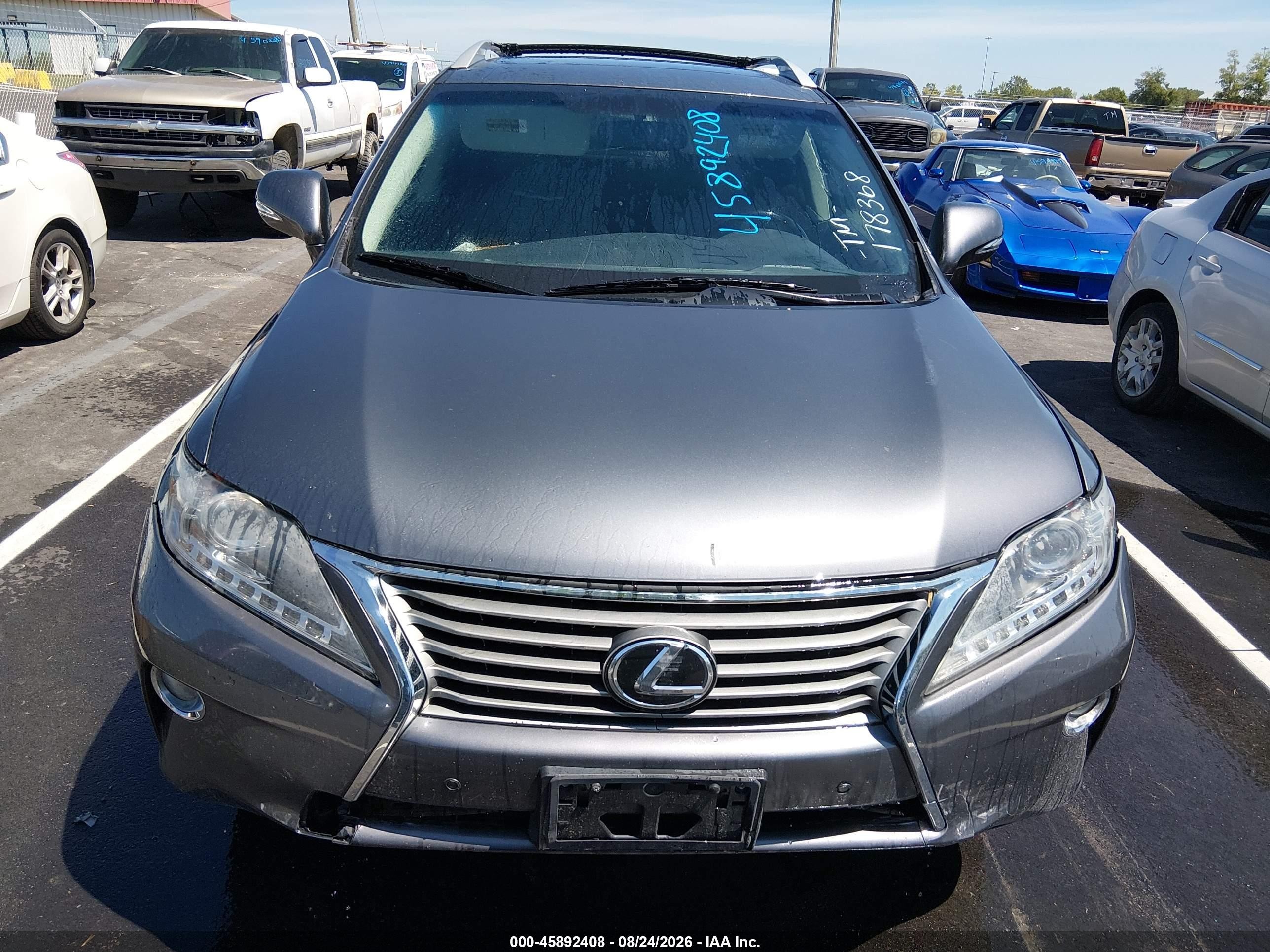 2015 Lexus Rx 350   Gray vin: 2T2ZK1BA2FC178368