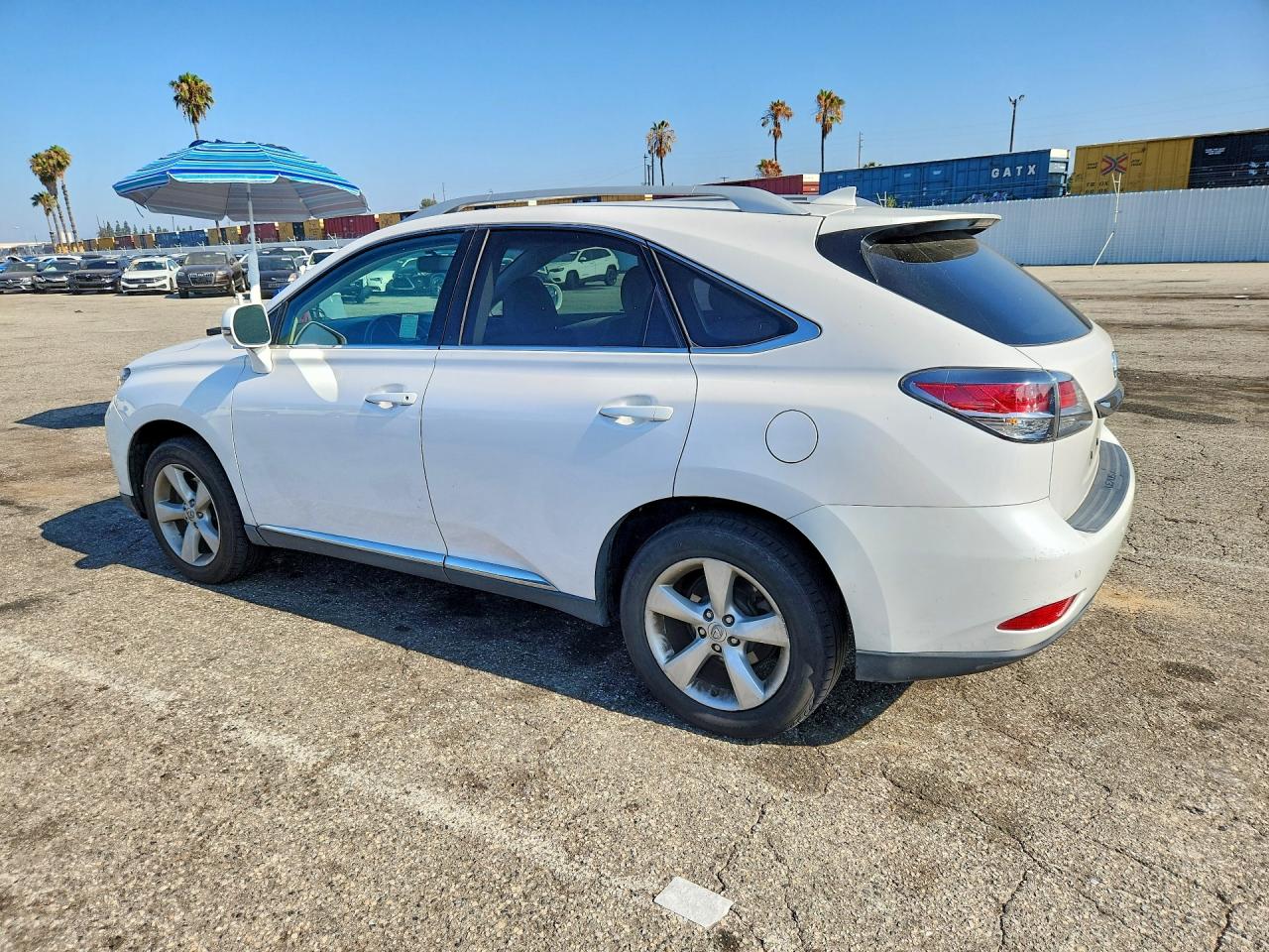 2015 Lexus Rx 350 White vin: 2T2ZK1BA2FC187054