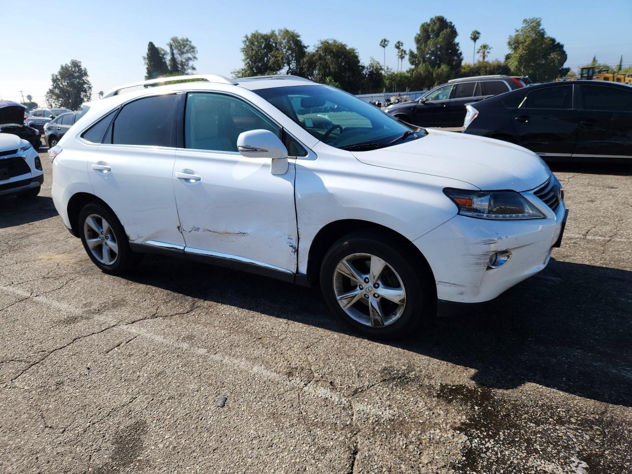 2015 Lexus Rx 350 White vin: 2T2ZK1BA2FC187054