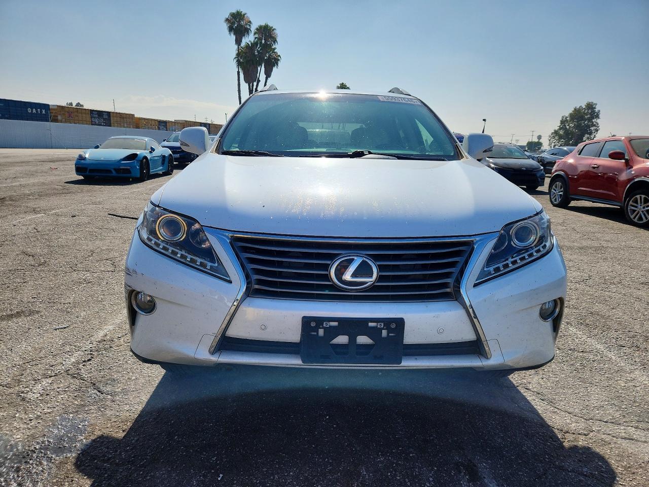 2015 Lexus Rx 350 White vin: 2T2ZK1BA2FC187054