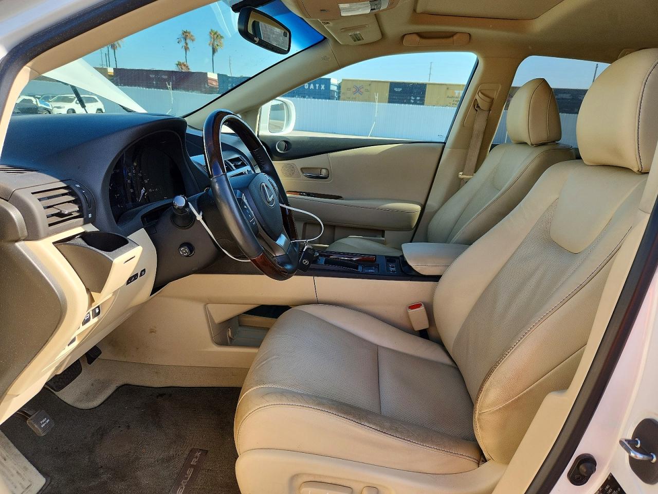 2015 Lexus Rx 350 White vin: 2T2ZK1BA2FC187054