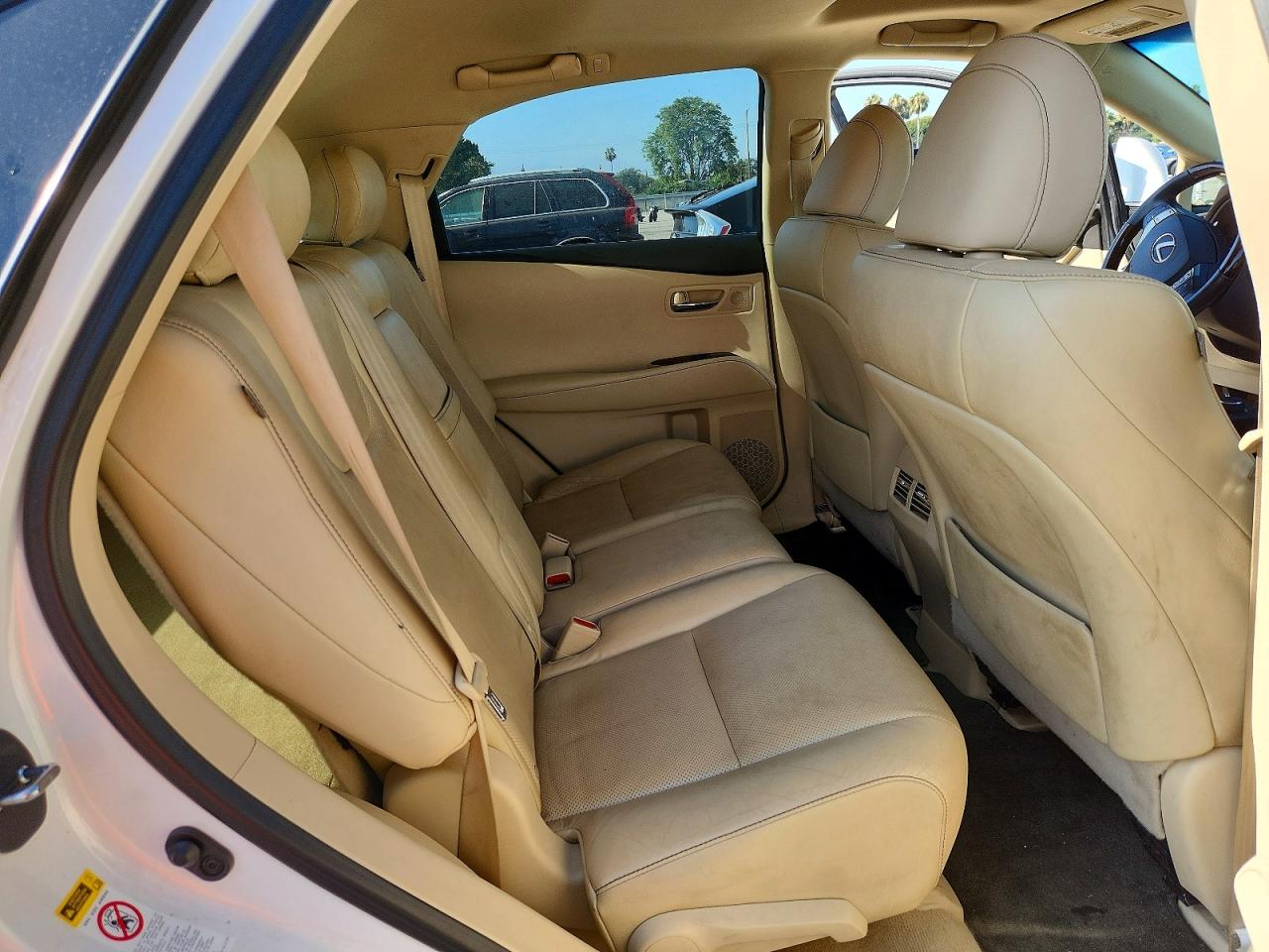 2015 Lexus Rx 350 White vin: 2T2ZK1BA2FC187054