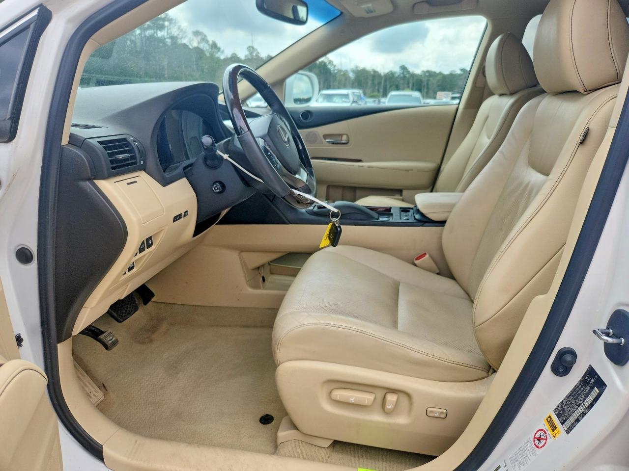 2015 Lexus Rx 350 White vin: 2T2ZK1BA2FC189760