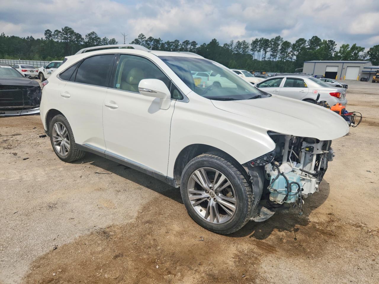 2015 Lexus Rx 350 White vin: 2T2ZK1BA2FC189760