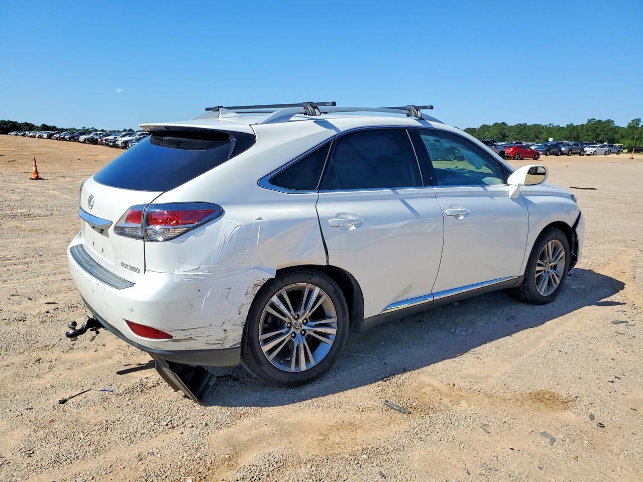 2015 Lexus Rx 350 White vin: 2T2ZK1BA2FC191718