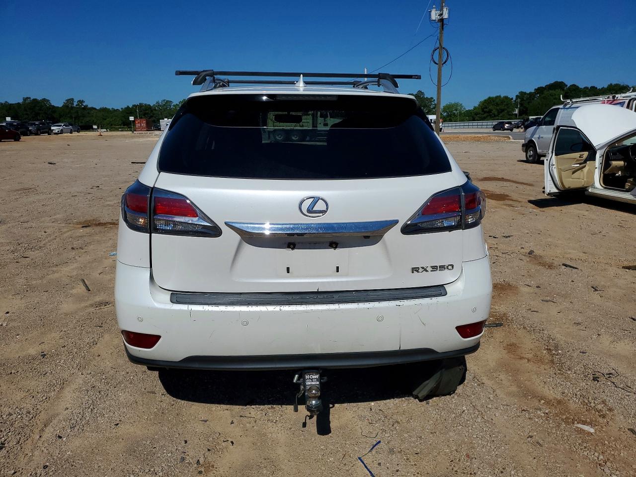 2015 Lexus Rx 350 White vin: 2T2ZK1BA2FC191718