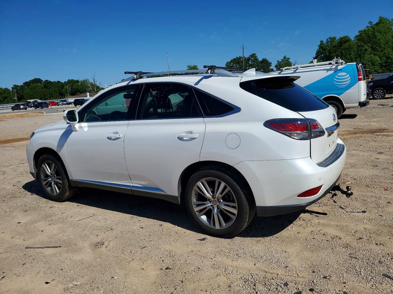 2015 Lexus Rx 350 White vin: 2T2ZK1BA2FC191718