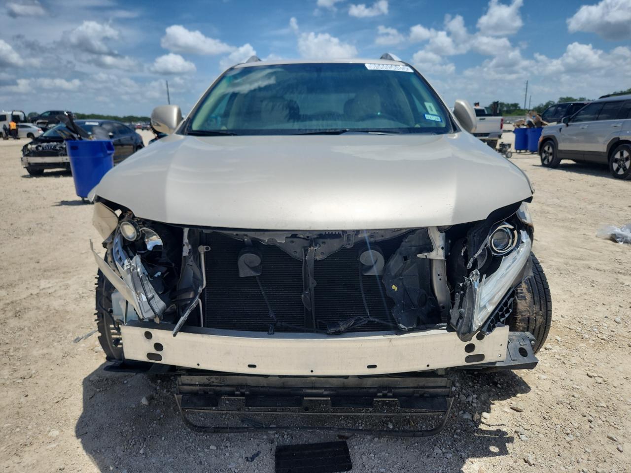 2015 Lexus Rx 350 Бежевый vin: 2T2ZK1BA2FC199981 Damage: Grille, Missing, Replacement Required