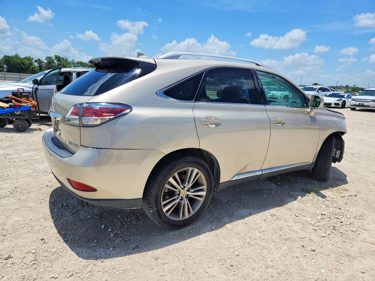 2015 Lexus Rx 350 Бежевый vin: 2T2ZK1BA2FC199981
