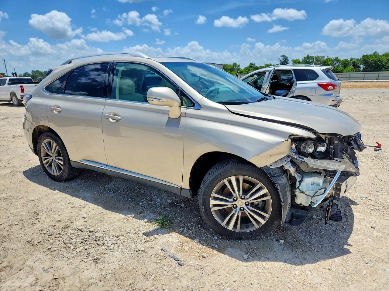 2015 Lexus Rx 350 Бежевый vin: 2T2ZK1BA2FC199981
