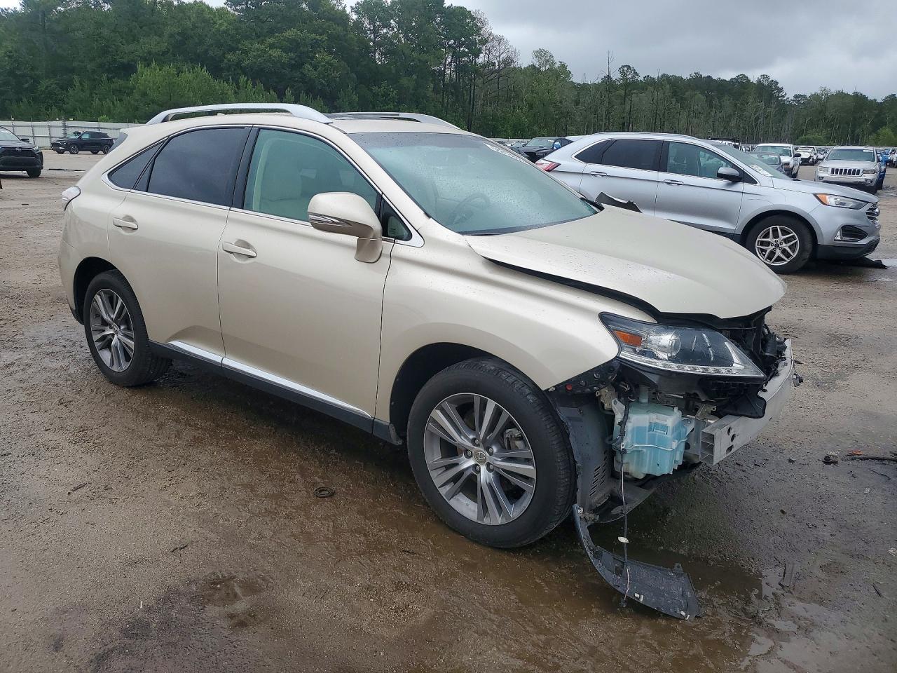 2015 Lexus Rx 350 Gold vin: 2T2ZK1BA2FC204466