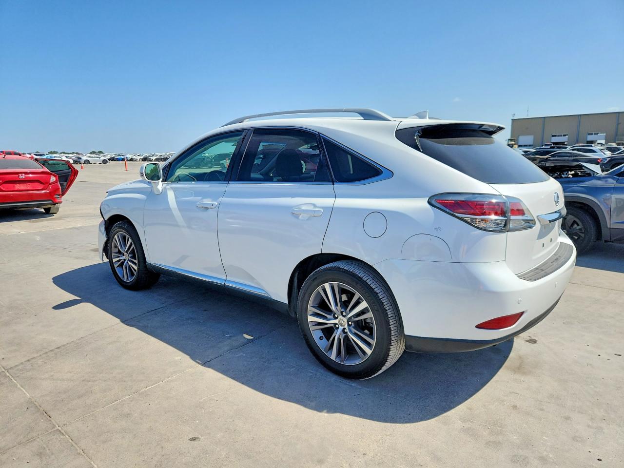 2015 Lexus Rx 350 Base Белый vin: 2T2ZK1BA2FC206377