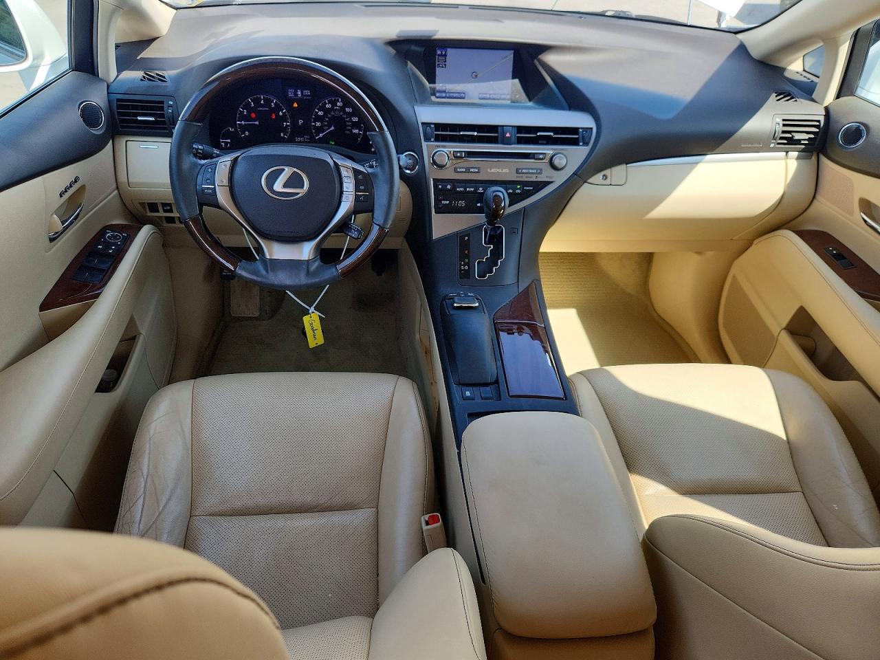 2015 Lexus Rx 350 Base Белый vin: 2T2ZK1BA2FC206377