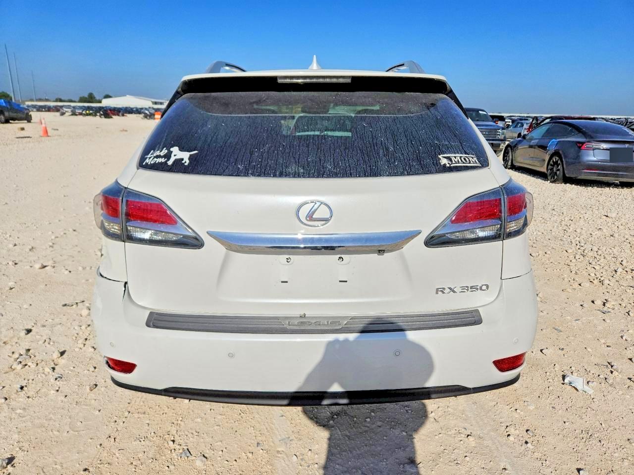 2015 Lexus Rx 350 White vin: 2T2ZK1BA2FC206458