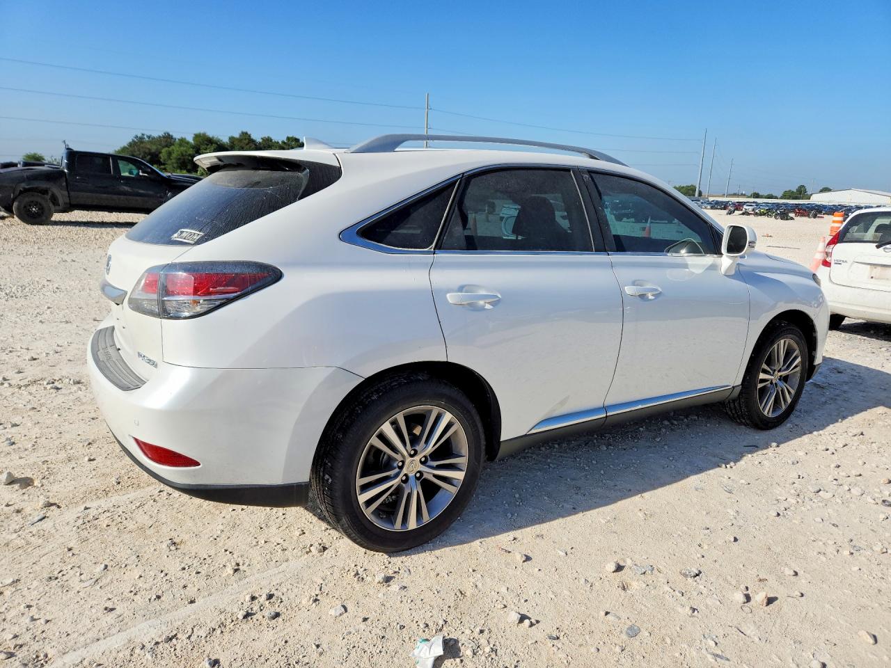 2015 Lexus Rx 350 White vin: 2T2ZK1BA2FC206458