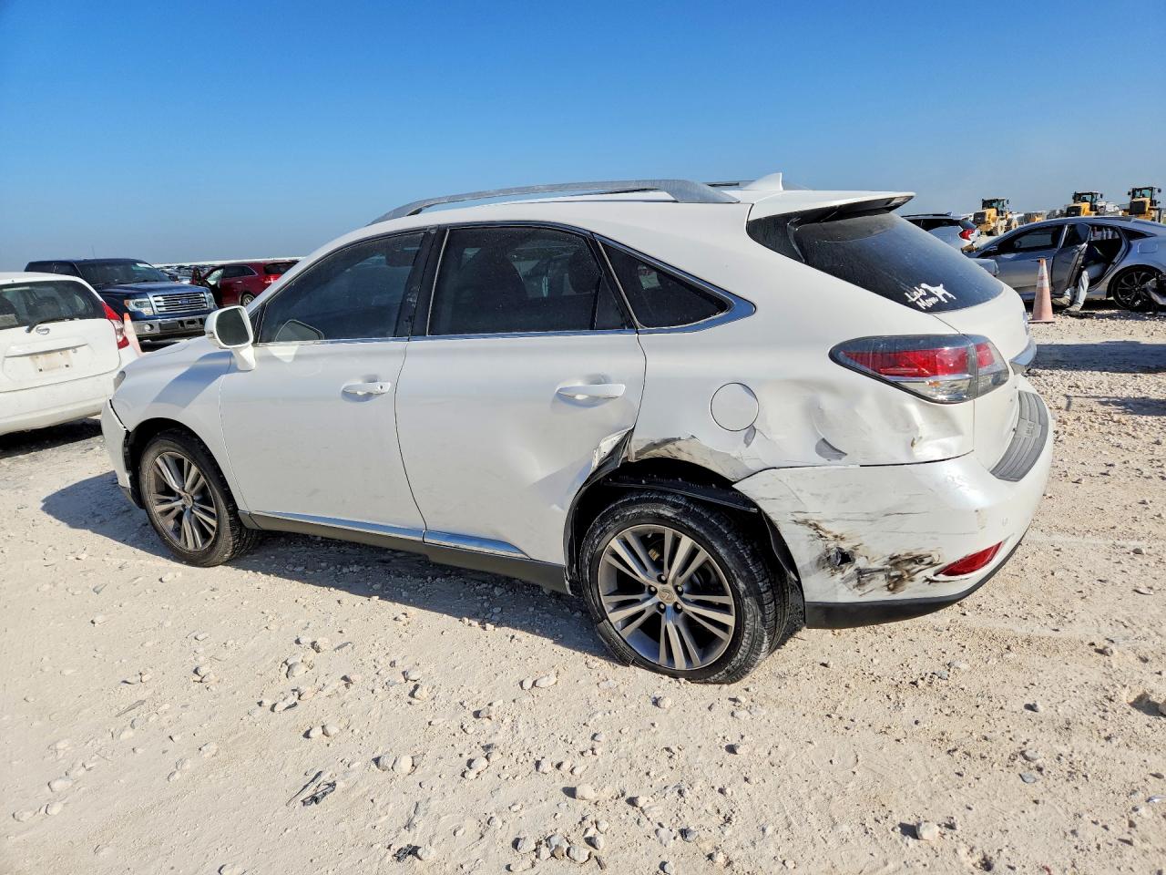2015 Lexus Rx 350 White vin: 2T2ZK1BA2FC206458