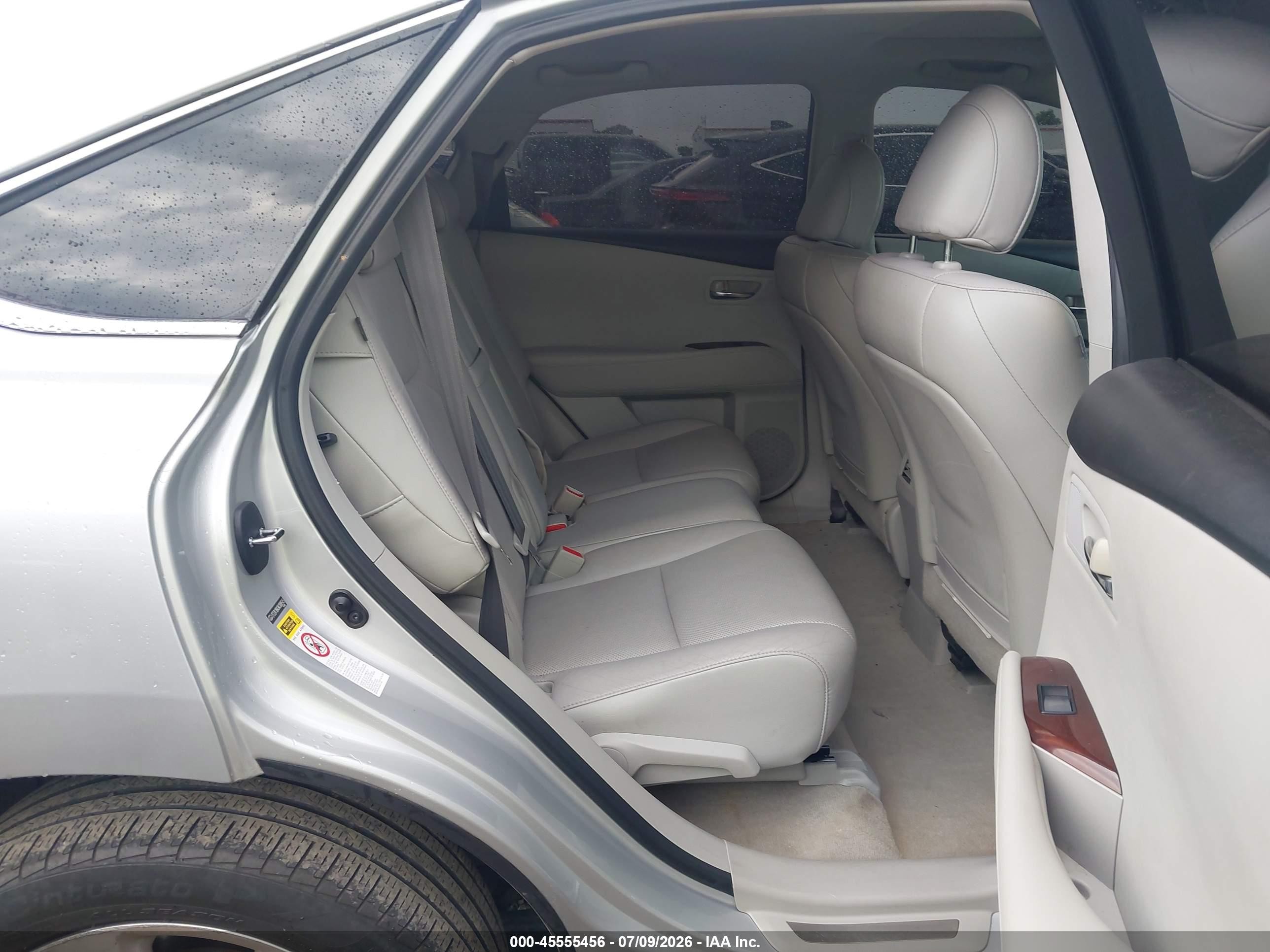 2010 Lexus Rx 350 Silver vin: 2T2ZK1BA3AC008545
