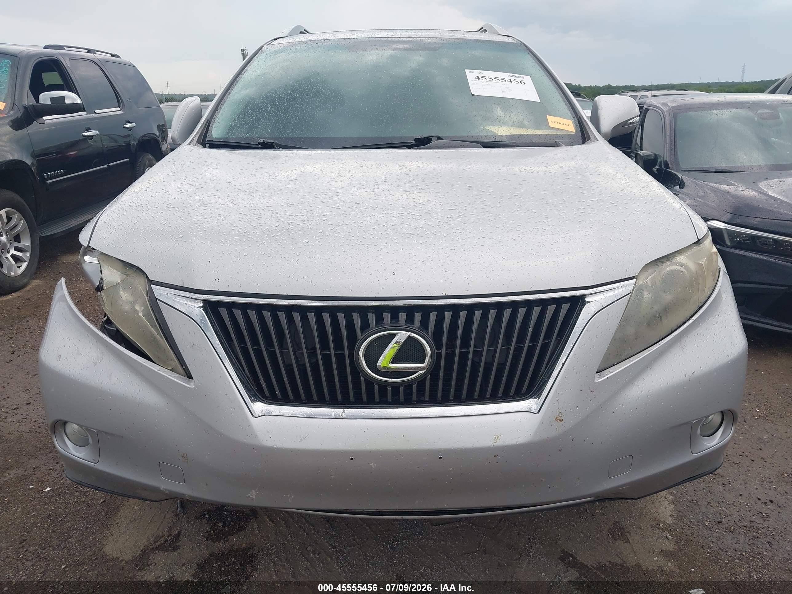 2010 Lexus Rx 350 Silver vin: 2T2ZK1BA3AC008545