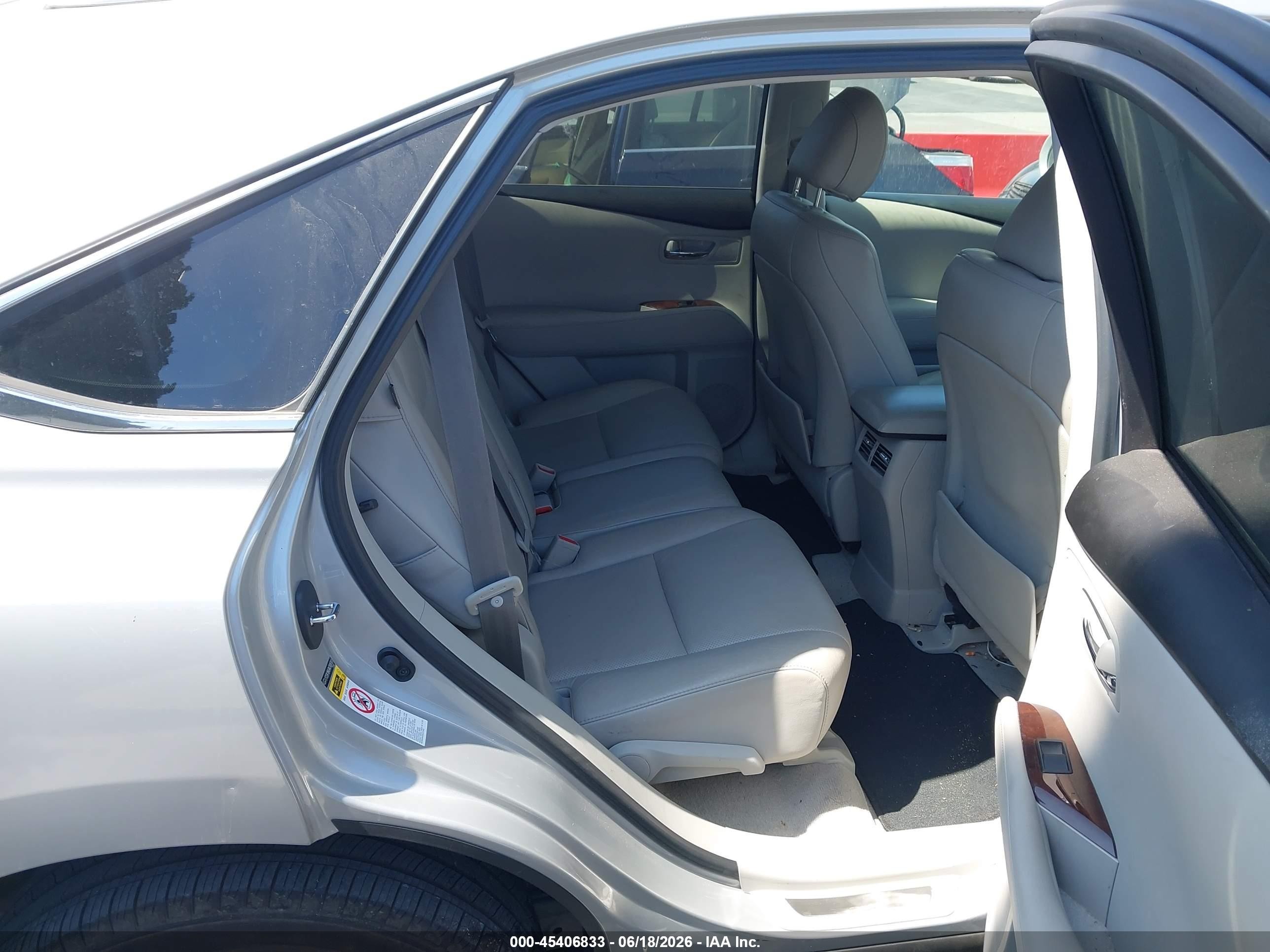 2010 Lexus Rx 350   Silver vin: 2T2ZK1BA3AC009761
