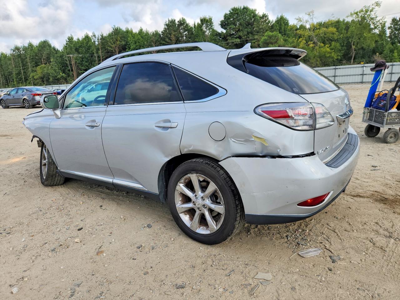 2010 Lexus Rx 350 Silver vin: 2T2ZK1BA3AC010246
