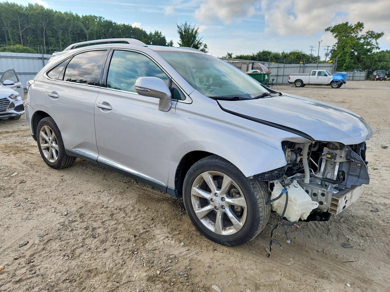 2010 Lexus Rx 350 Silver vin: 2T2ZK1BA3AC010246