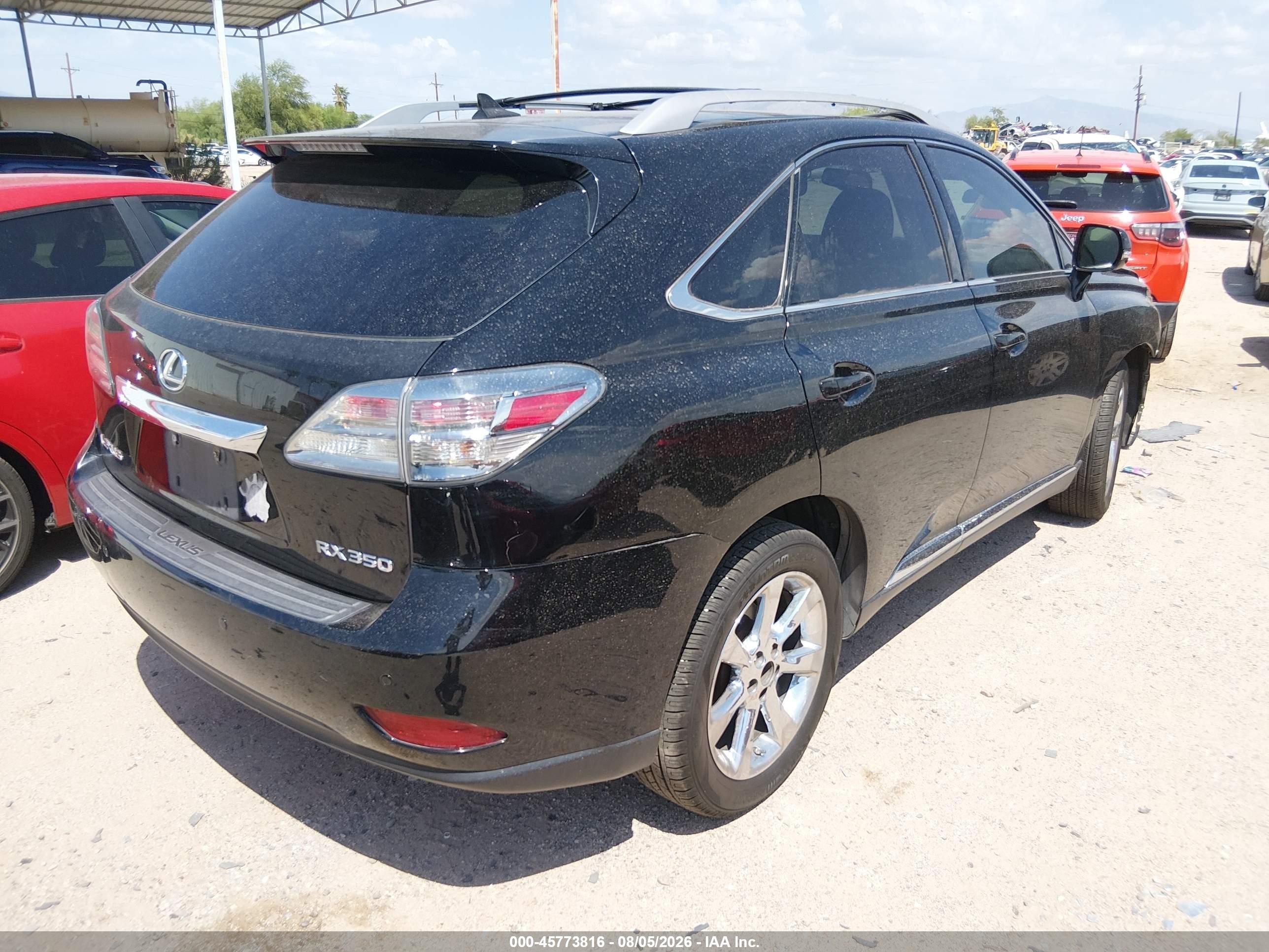 2010 Lexus Rx 350   Черный vin: 2T2ZK1BA3AC012336