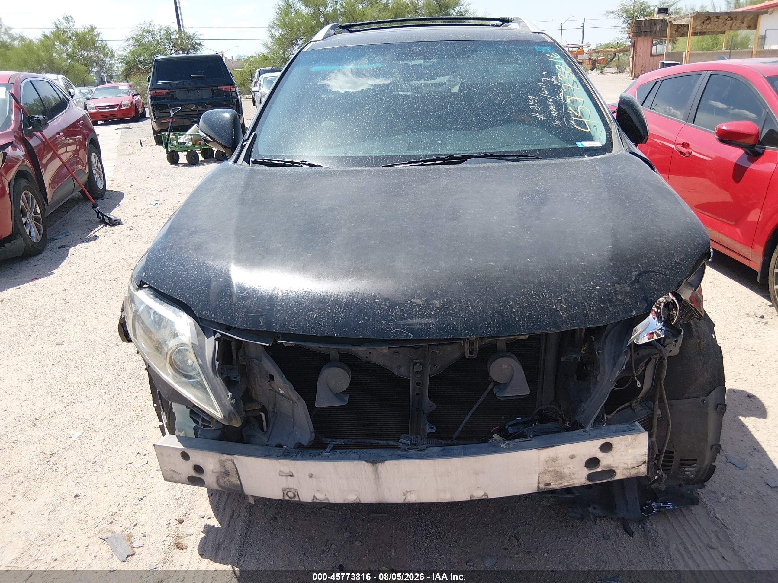 2010 Lexus Rx 350   Черный vin: 2T2ZK1BA3AC012336