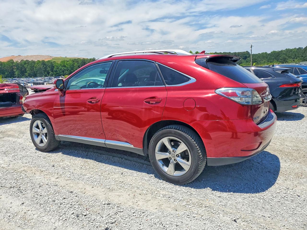 2010 Lexus Rx 350 Burgundy vin: 2T2ZK1BA3AC026740
