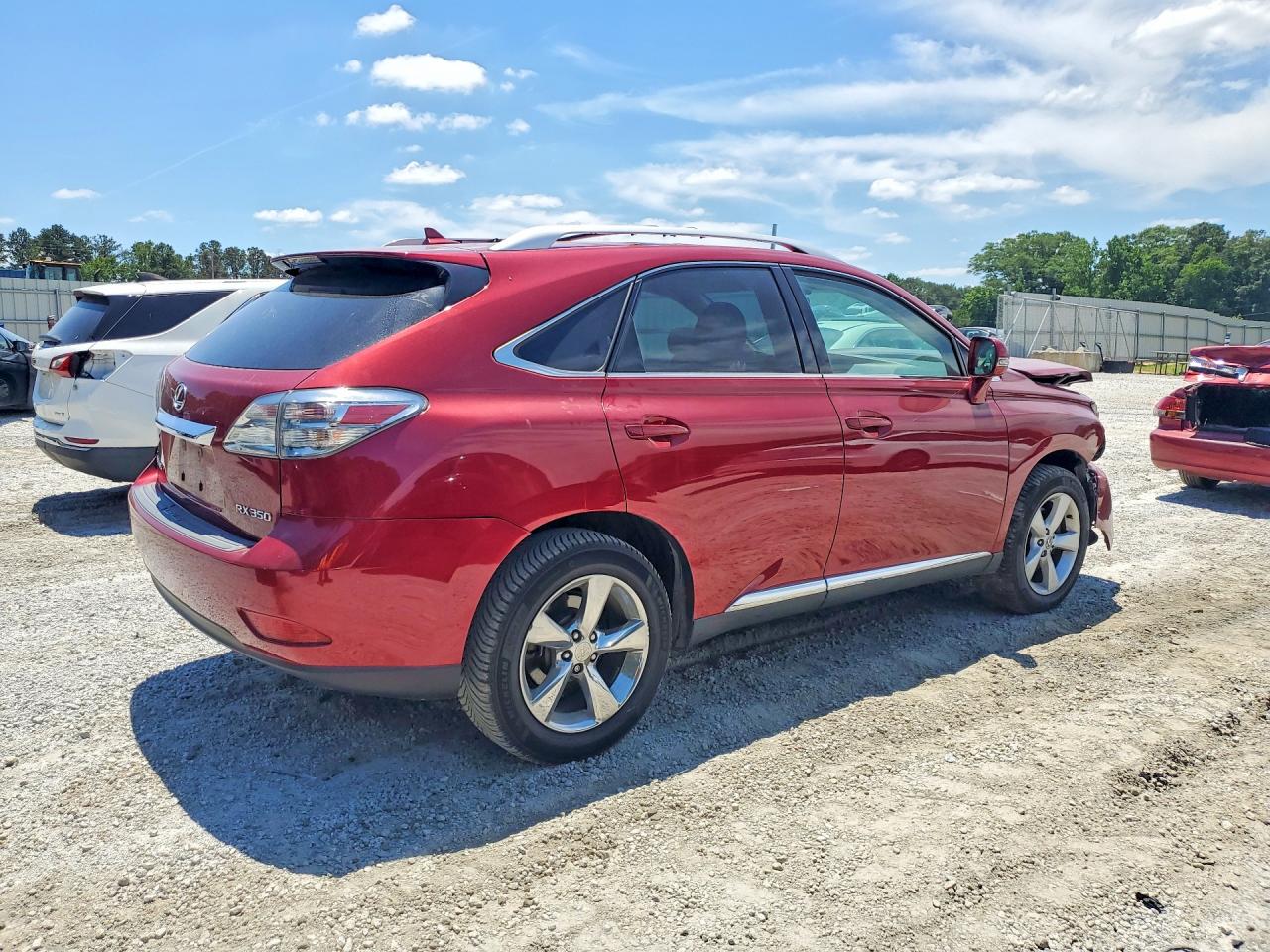 2010 Lexus Rx 350 Burgundy vin: 2T2ZK1BA3AC026740