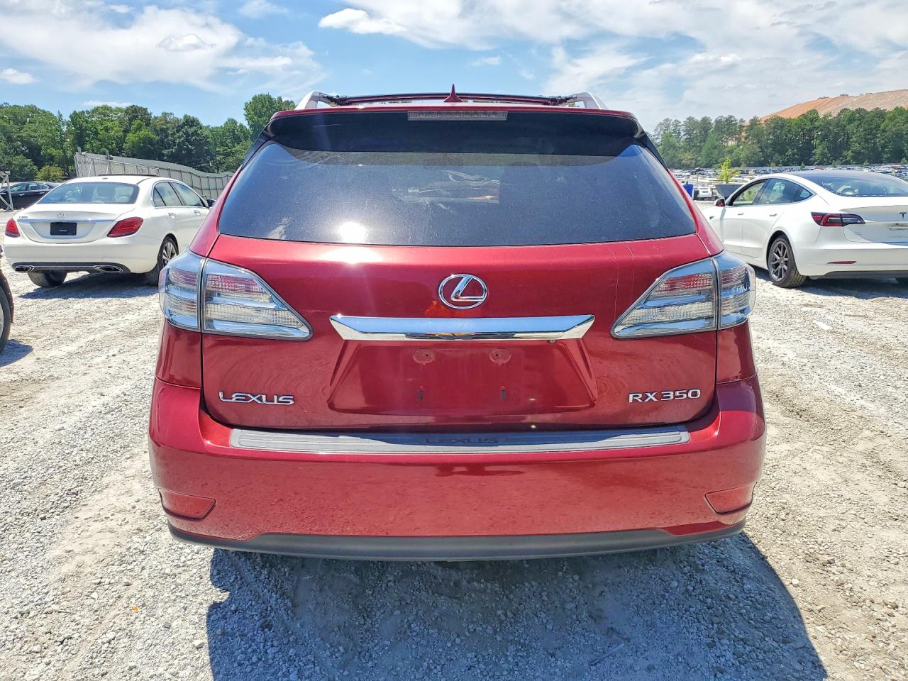 2010 Lexus Rx 350 Burgundy vin: 2T2ZK1BA3AC026740