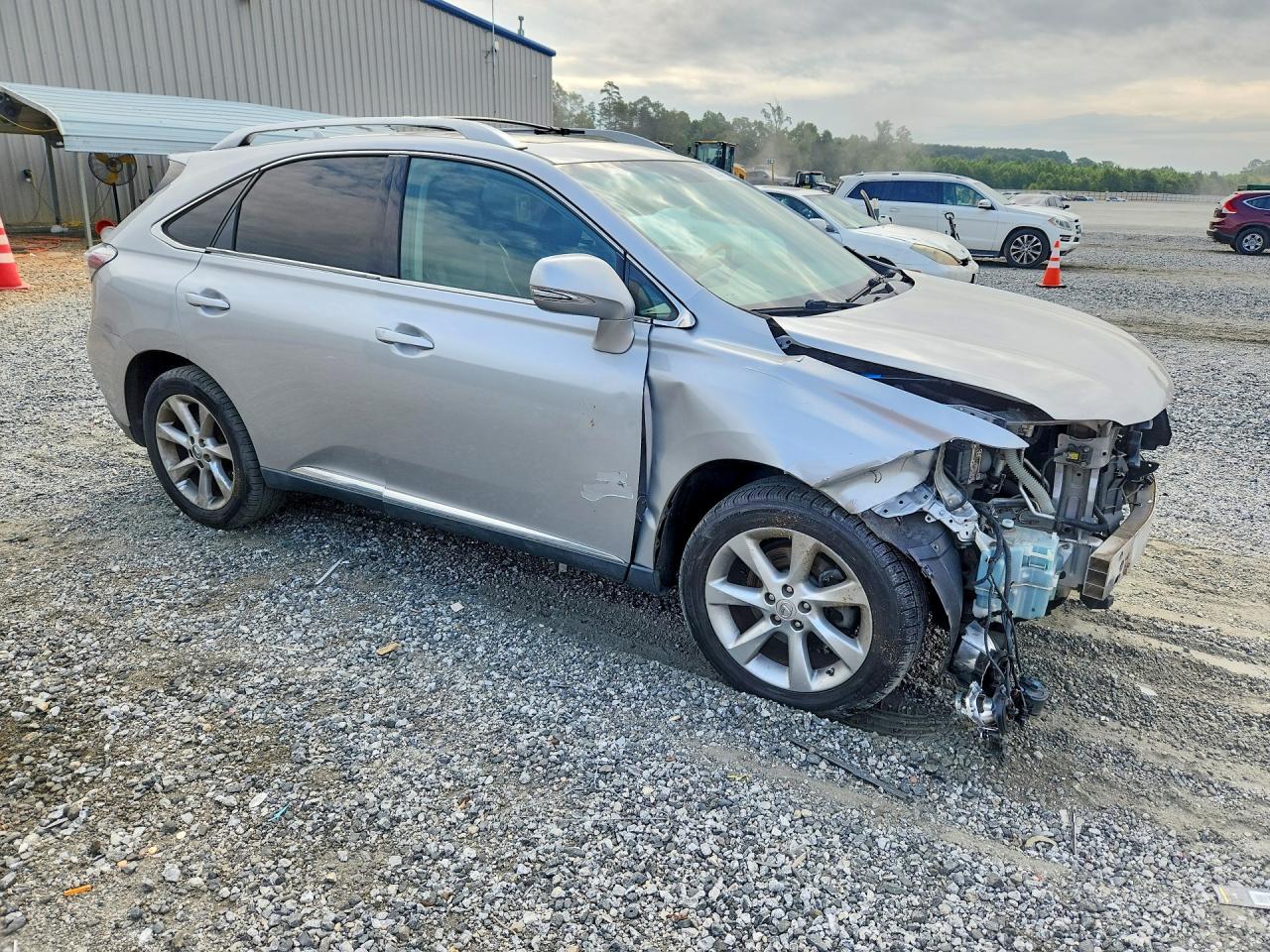 2010 Lexus Rx 350 Silver vin: 2T2ZK1BA3AC031453