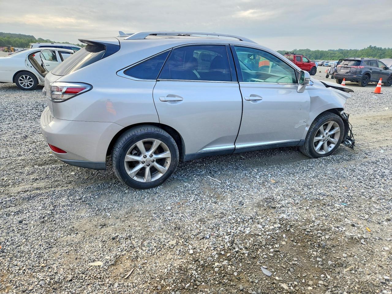 2010 Lexus Rx 350 Silver vin: 2T2ZK1BA3AC031453