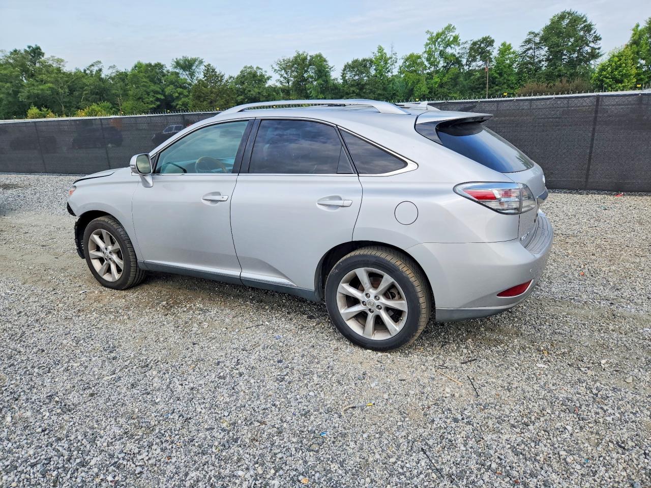 2010 Lexus Rx 350 Silver vin: 2T2ZK1BA3AC031453