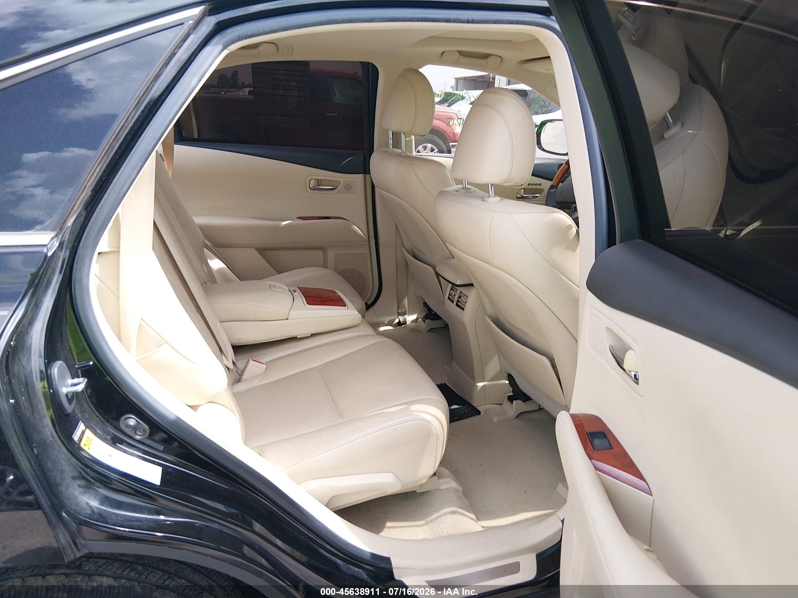 2010 Lexus Rx 350 Черный vin: 2T2ZK1BA3AC036961