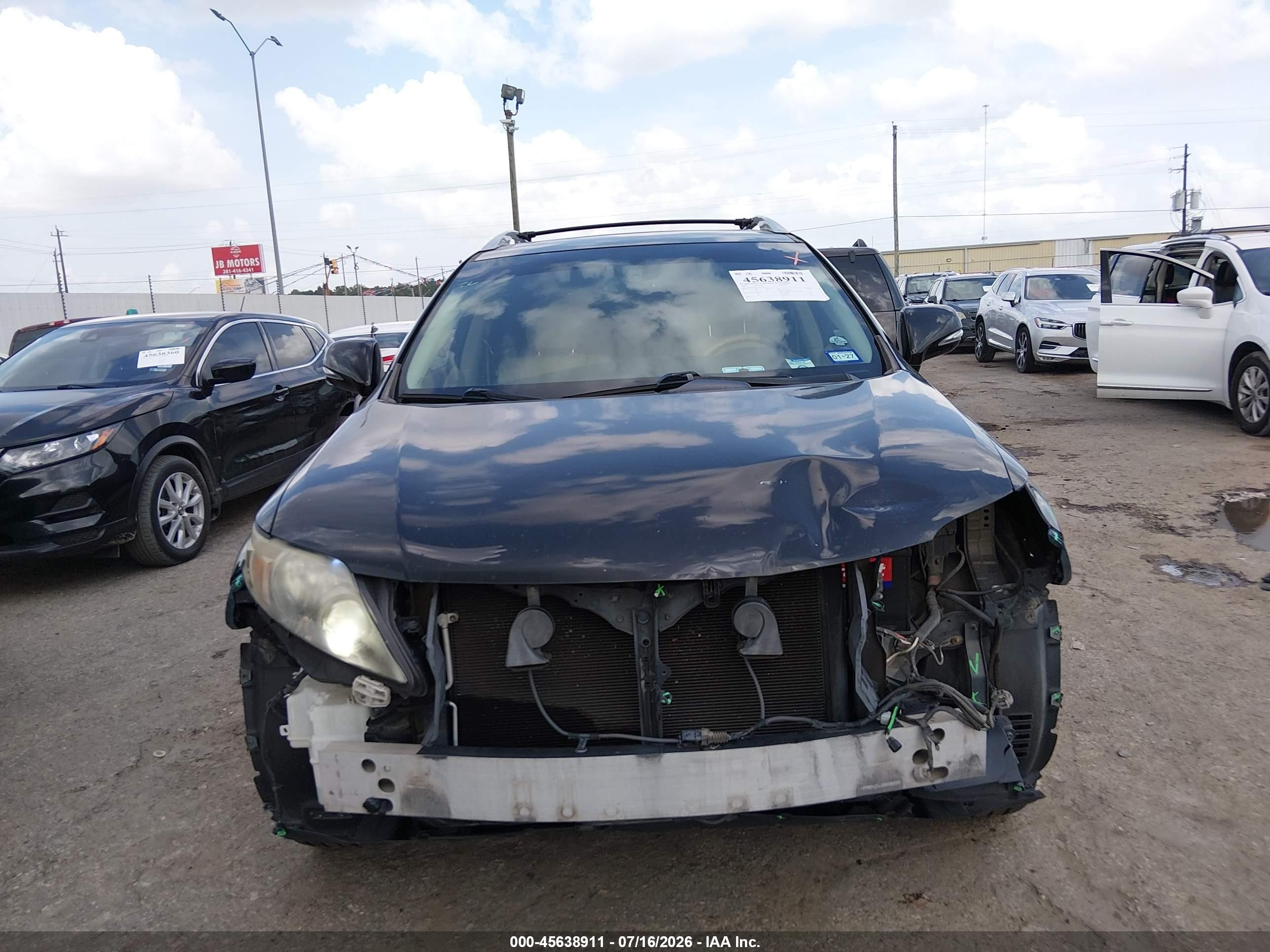2010 Lexus Rx 350 Черный vin: 2T2ZK1BA3AC036961