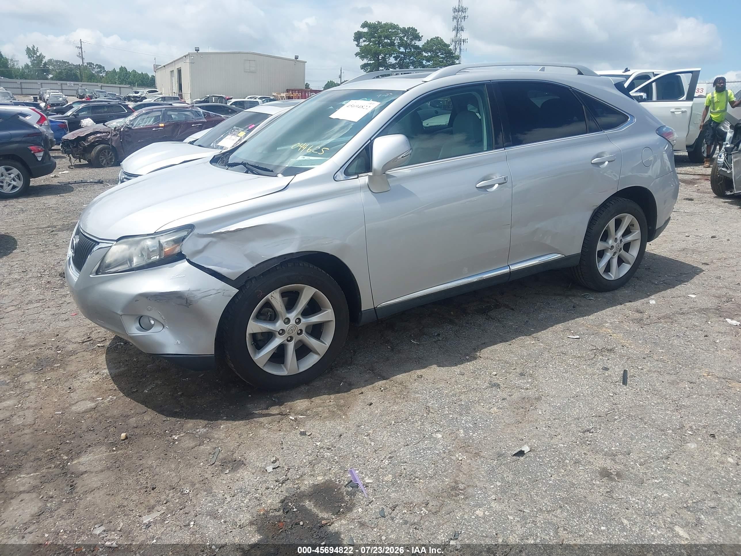 2011 Lexus Rx 350   Gray vin: 2T2ZK1BA3BC044625