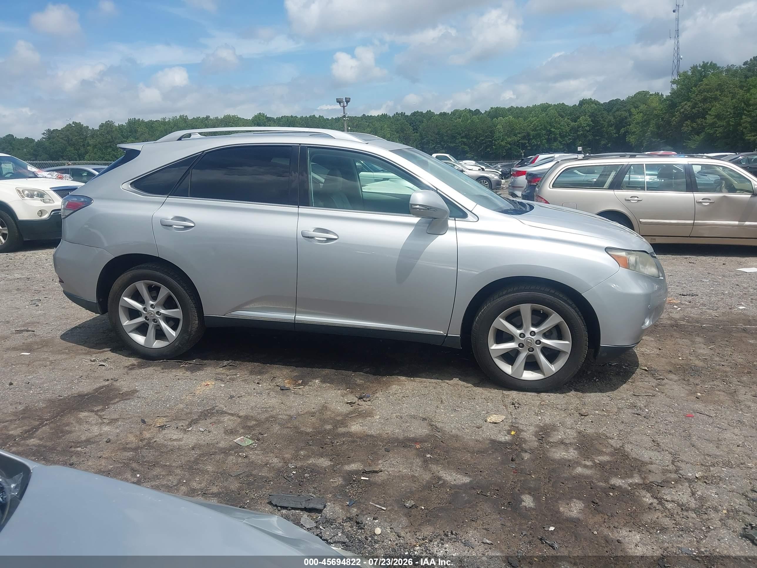 2011 Lexus Rx 350   Gray vin: 2T2ZK1BA3BC044625