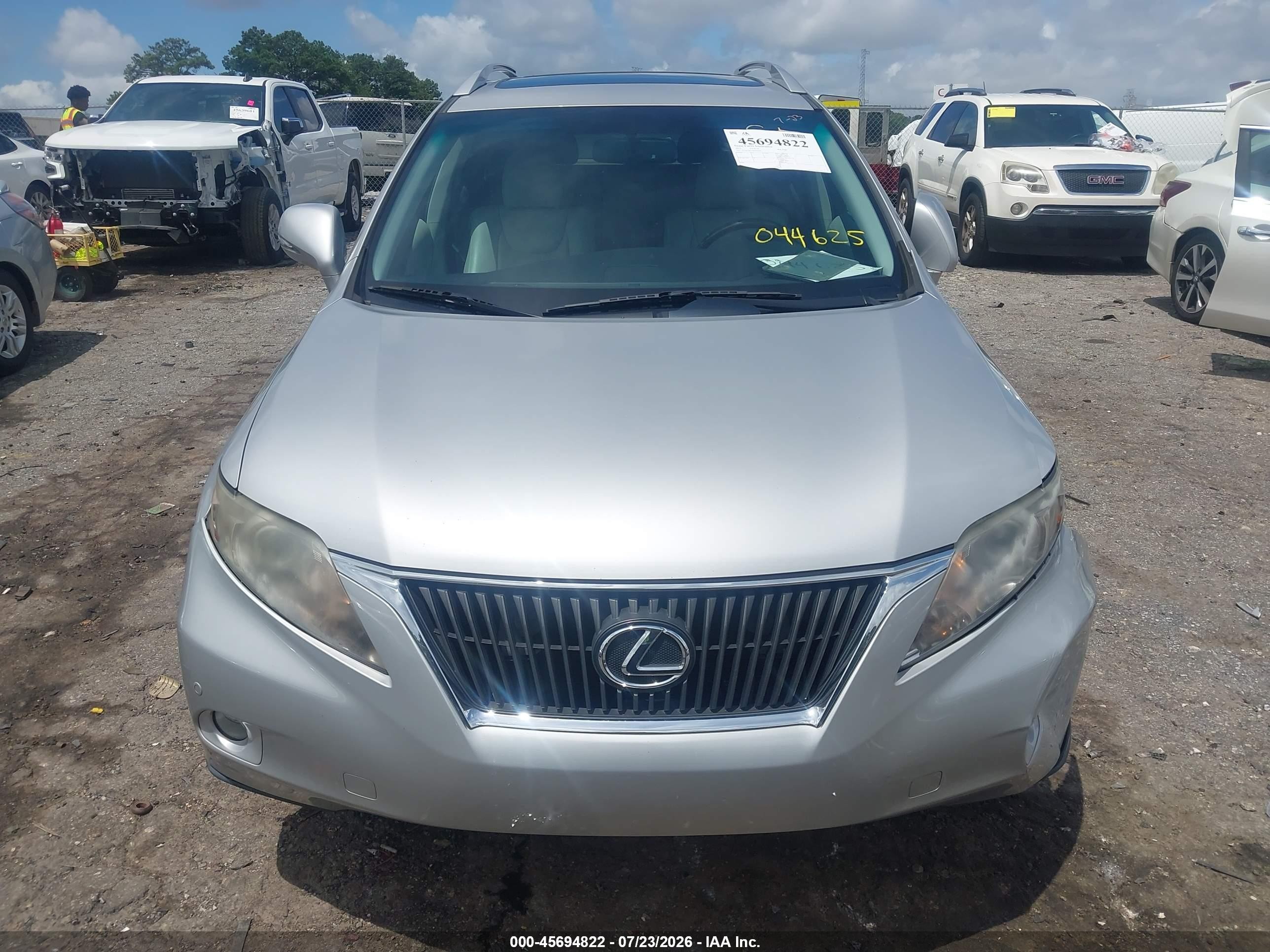2011 Lexus Rx 350   Gray vin: 2T2ZK1BA3BC044625