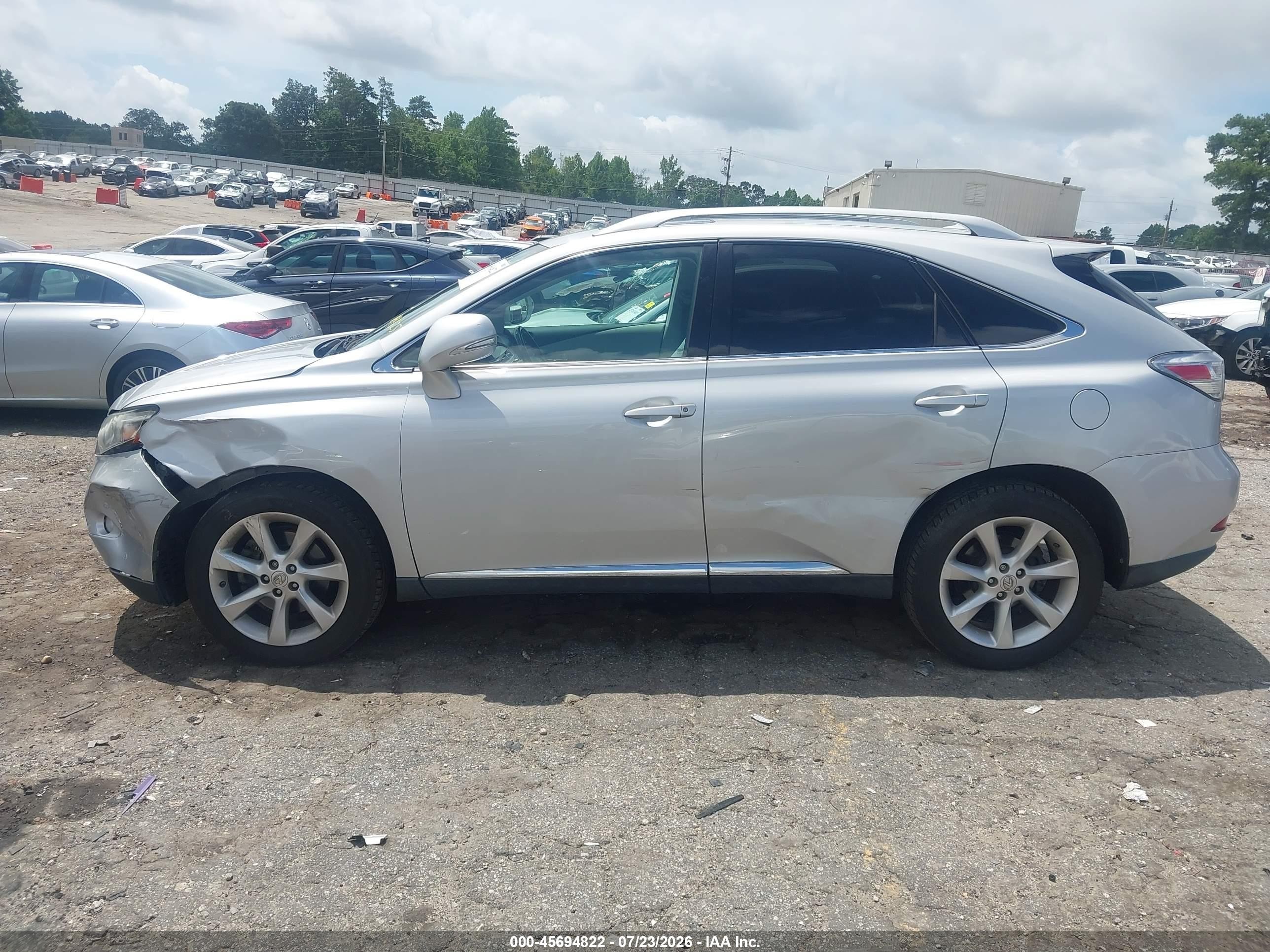 2011 Lexus Rx 350   Gray vin: 2T2ZK1BA3BC044625