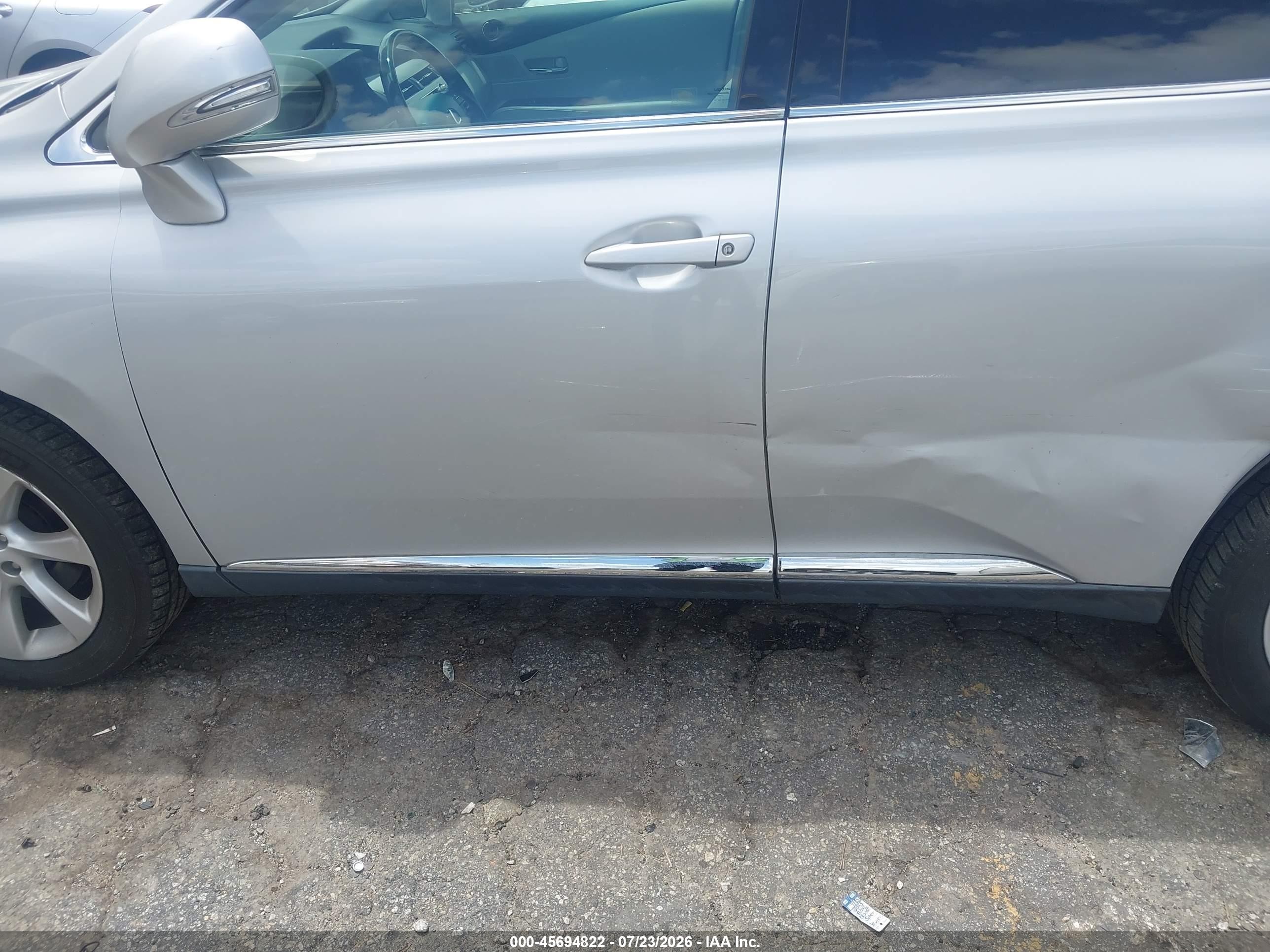 2011 Lexus Rx 350   Gray vin: 2T2ZK1BA3BC044625