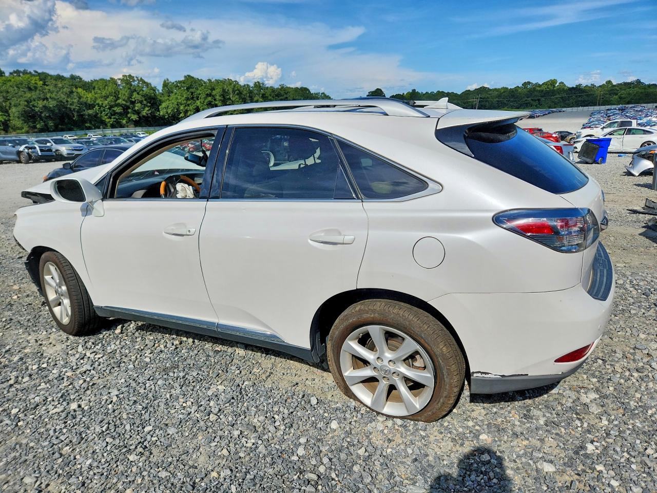 2011 Lexus Rx 350 White vin: 2T2ZK1BA3BC053177
