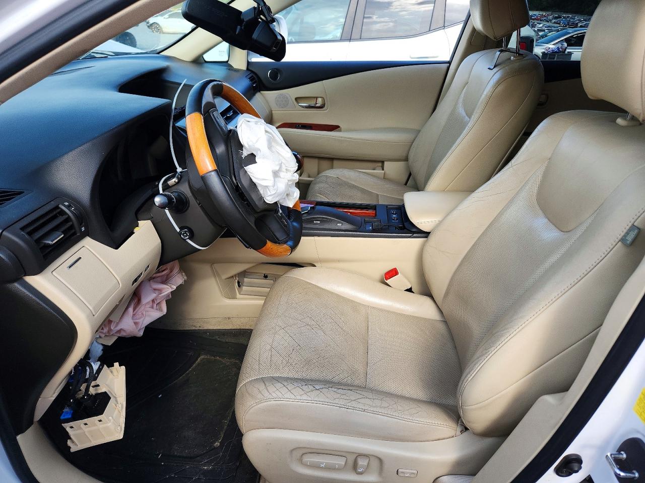 2011 Lexus Rx 350 White vin: 2T2ZK1BA3BC053177