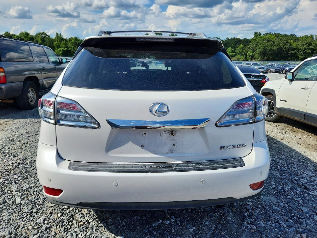 2011 Lexus Rx 350 White vin: 2T2ZK1BA3BC053177