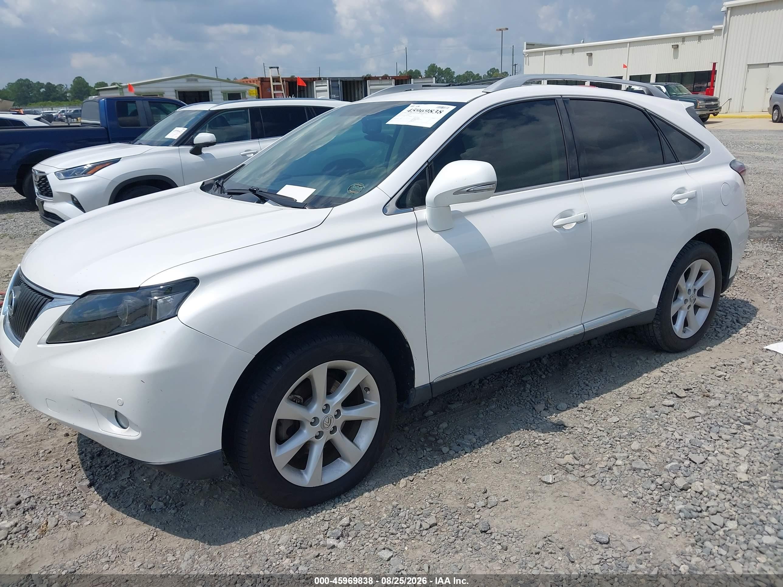 2011 Lexus Rx 350 White vin: 2T2ZK1BA3BC055589