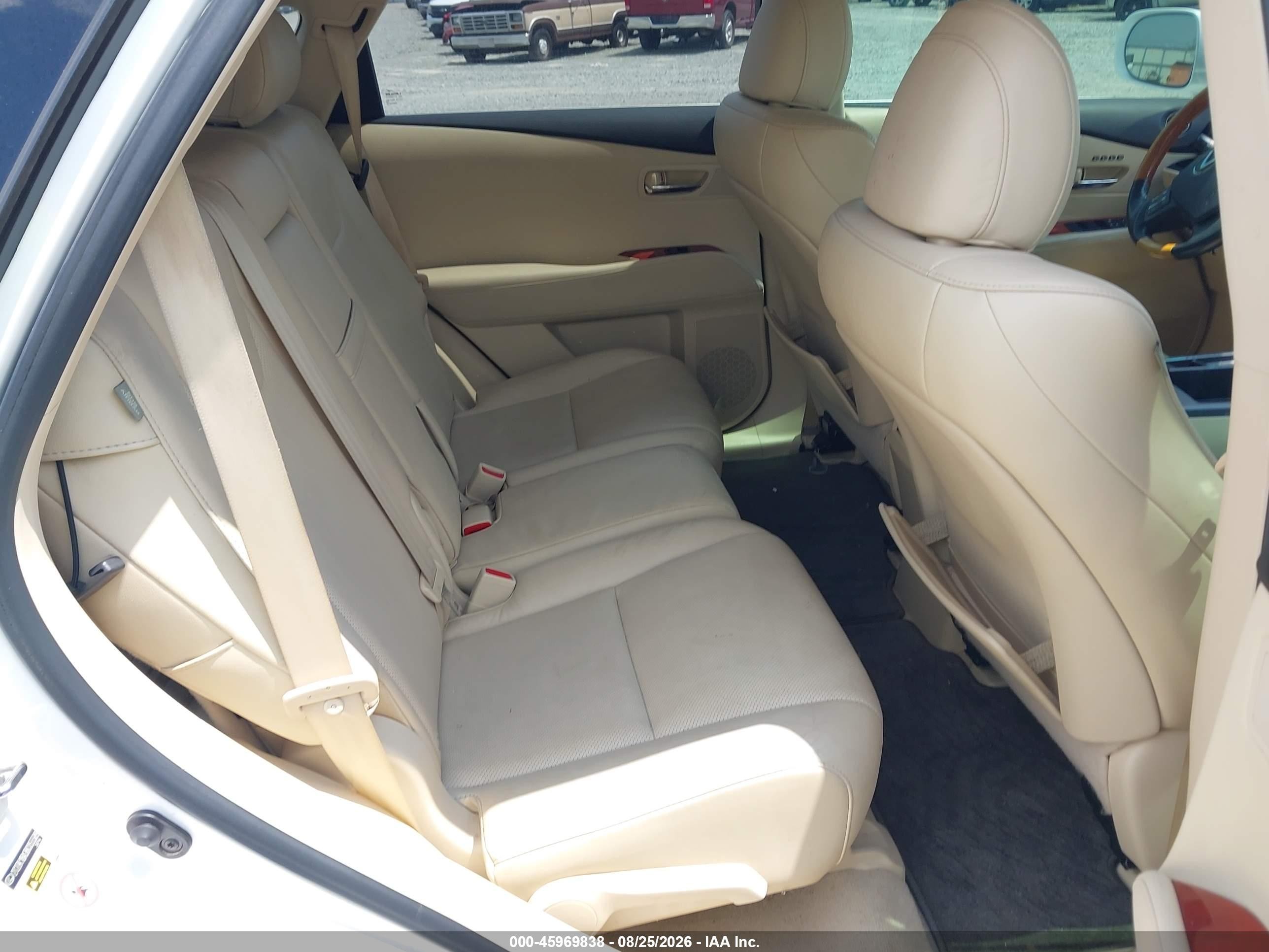 2011 Lexus Rx 350 White vin: 2T2ZK1BA3BC055589