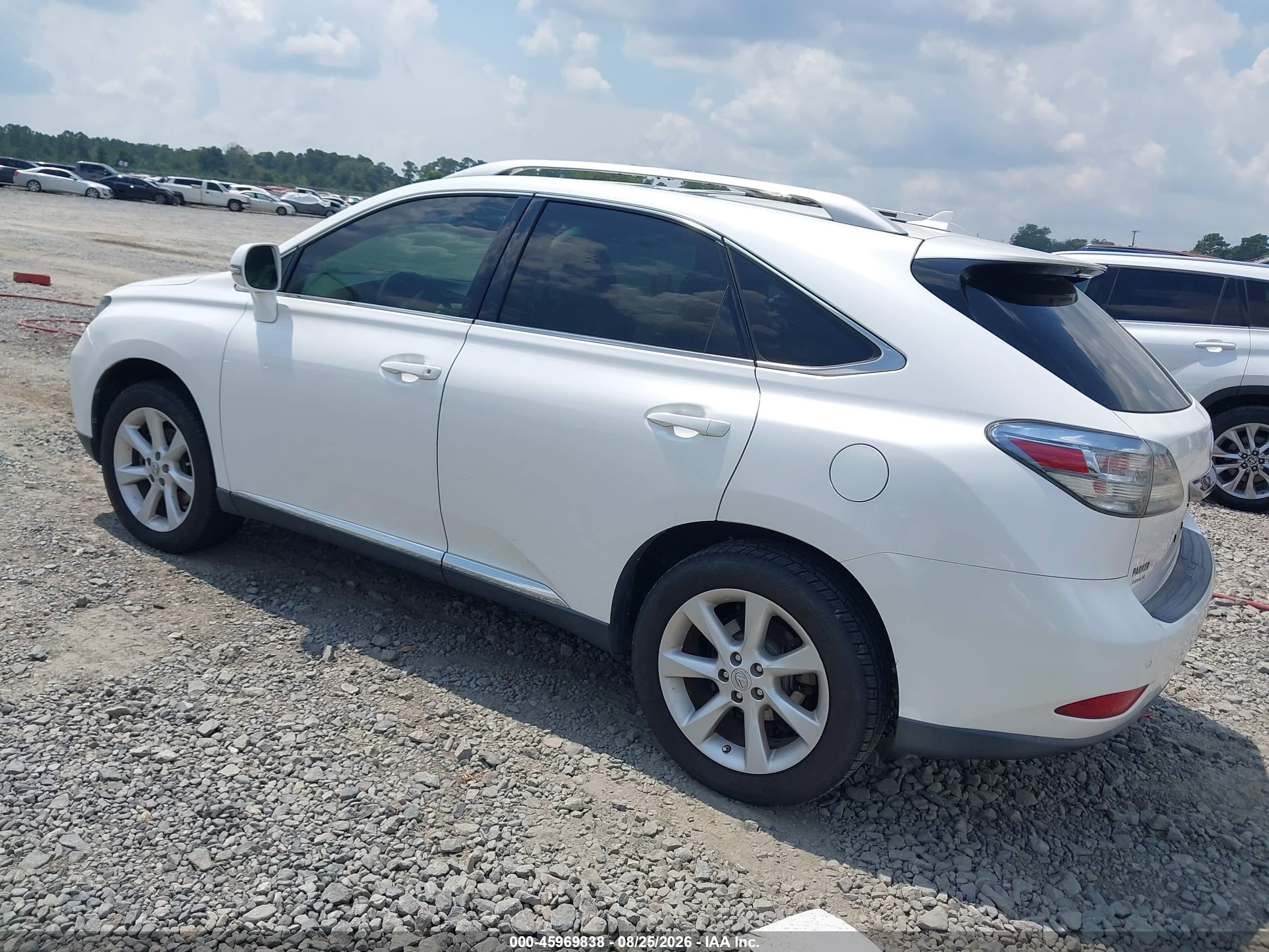 2011 Lexus Rx 350 White vin: 2T2ZK1BA3BC055589