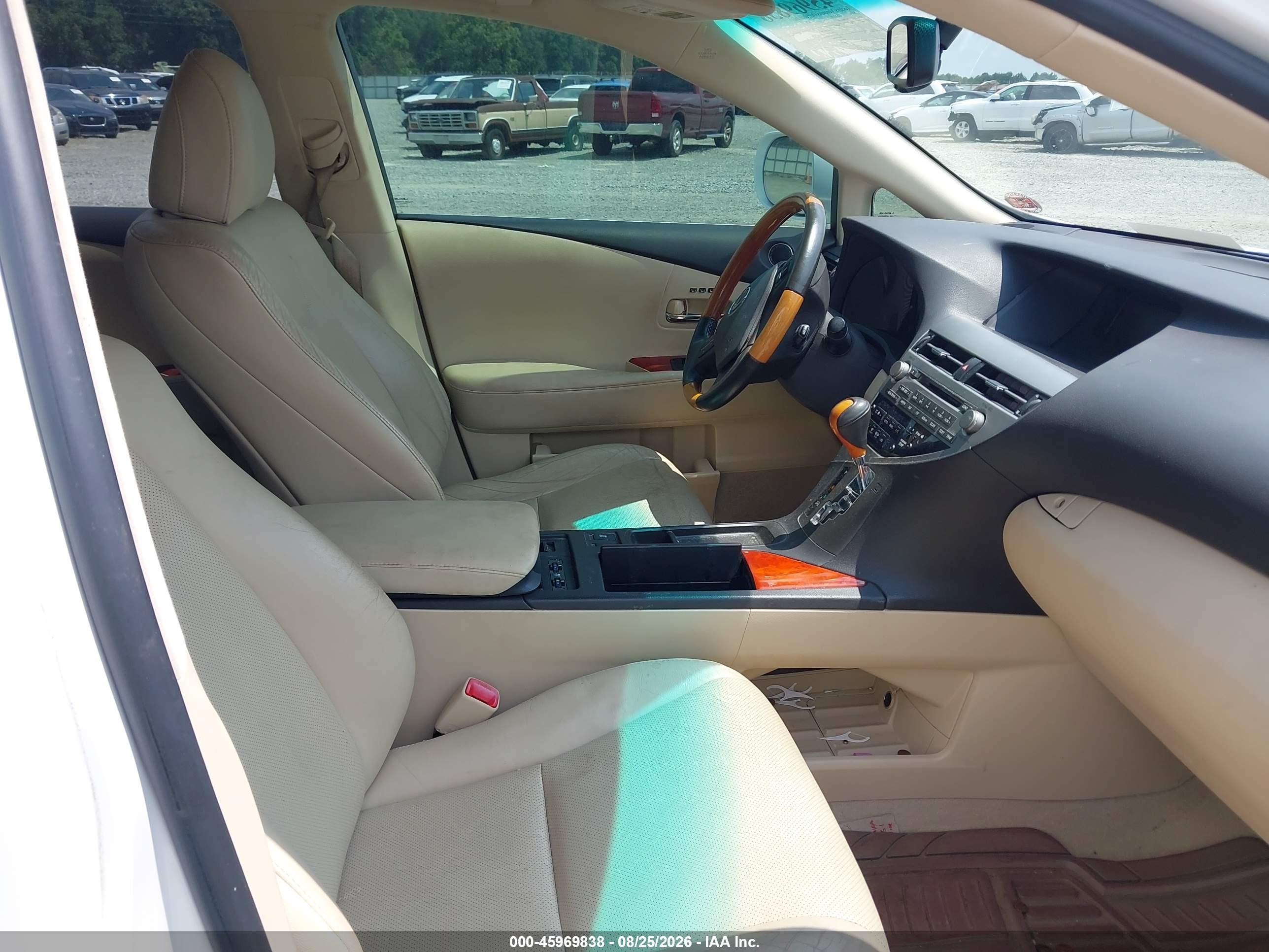 2011 Lexus Rx 350 White vin: 2T2ZK1BA3BC055589